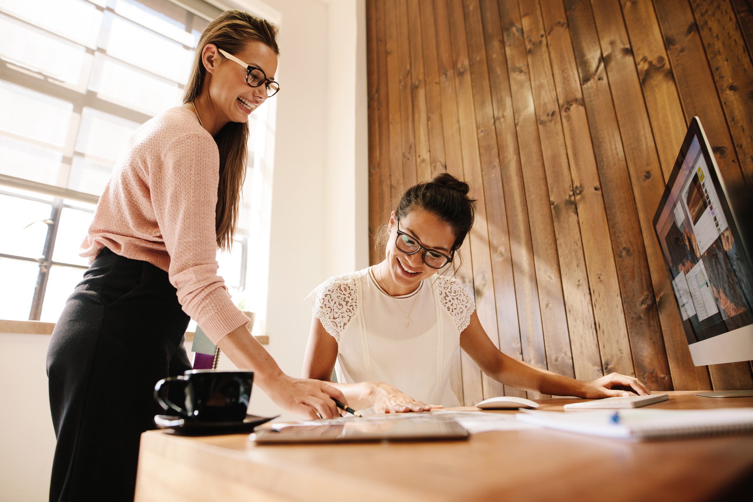 Women at the Office Desk